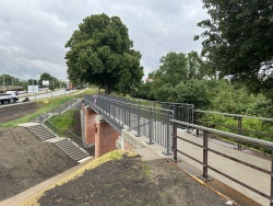 Kanonsberg - neue Fußgängerbrücke