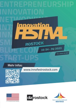 Plakat Innovation Festival Rostock 2023