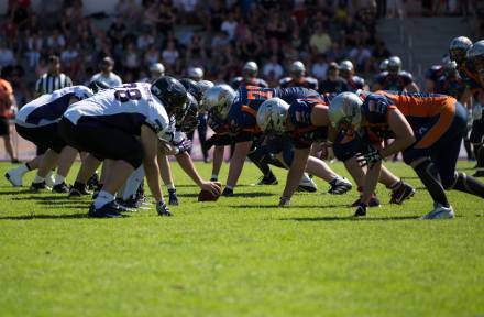 Rostock Griffins beim Spiel