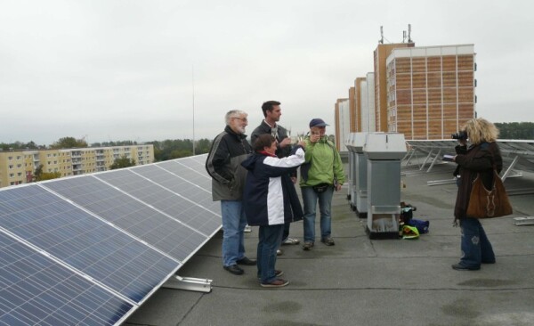 Solar auf den Dächern von Rostock