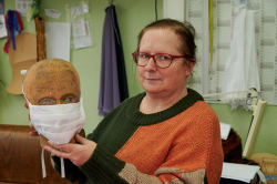 Jenny-Ellen Fischer, Leiterin der Kostümabteilung am Volkstheater Rostock.
