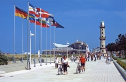Promenade in Warnemünde