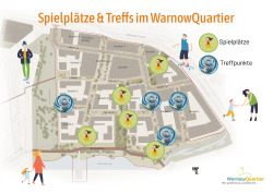Spielplätze und Jugendtreffs im künftigen WarnowQuartier.