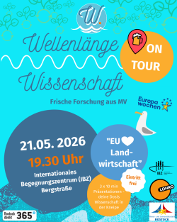 Veranstaltungsplakat 21. Mai 2026, 19.30 Uhr IBZ Bergstraße