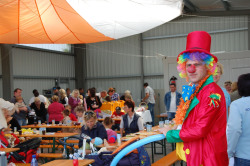 Frühchentreffen im Hangar